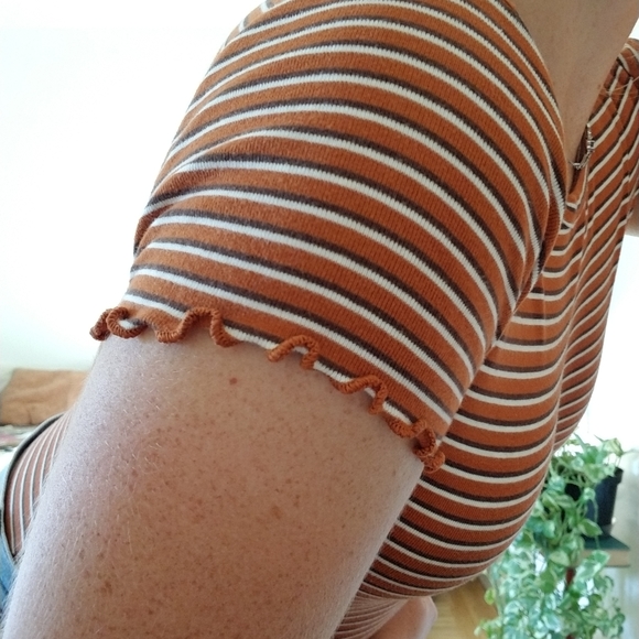 Precious striped bodysuit tee - Picture 3 of 4
